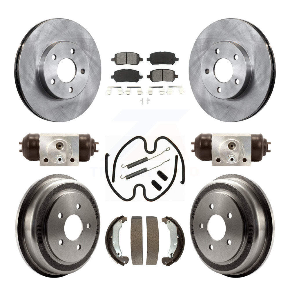 Transit Auto K8S-102489 Disc Brake Kit for 2007-2008 Chevrolet Cobalt, Pontiac G5 - Front and Rear product image