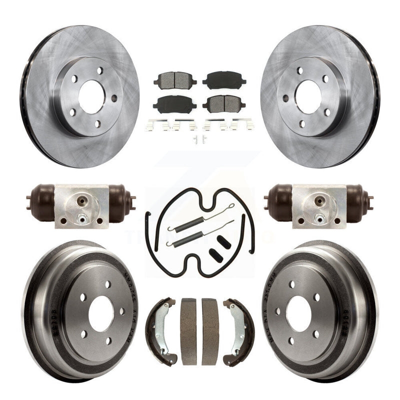 Transit Auto K8S-102489 Disc Brake Kit for 2007-2008 Chevrolet Cobalt, Pontiac G5 - Front and Rear product image