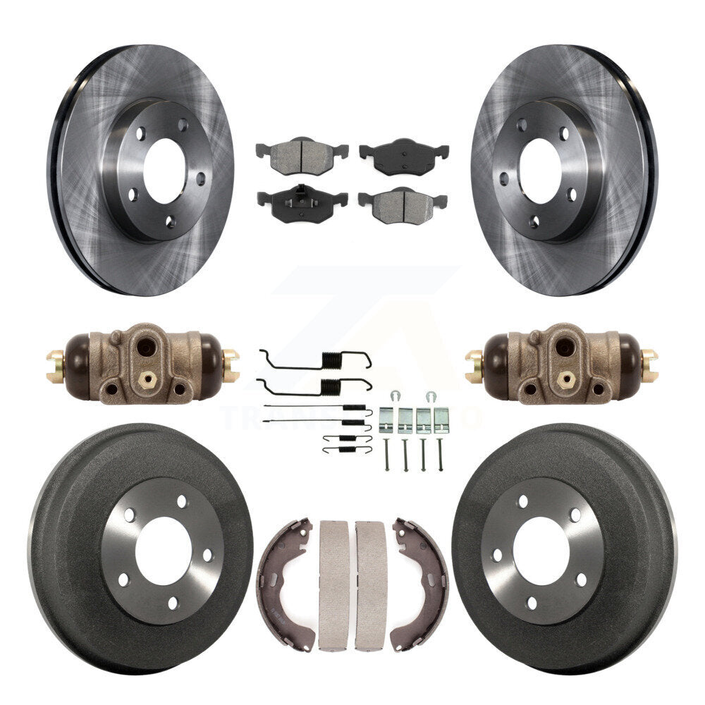 Transit Auto K8S-102506 Disc Brake Kit for 2001-2007 Ford Escape, Mercury Mariner, Mazda Tribute - Front and Rear product image