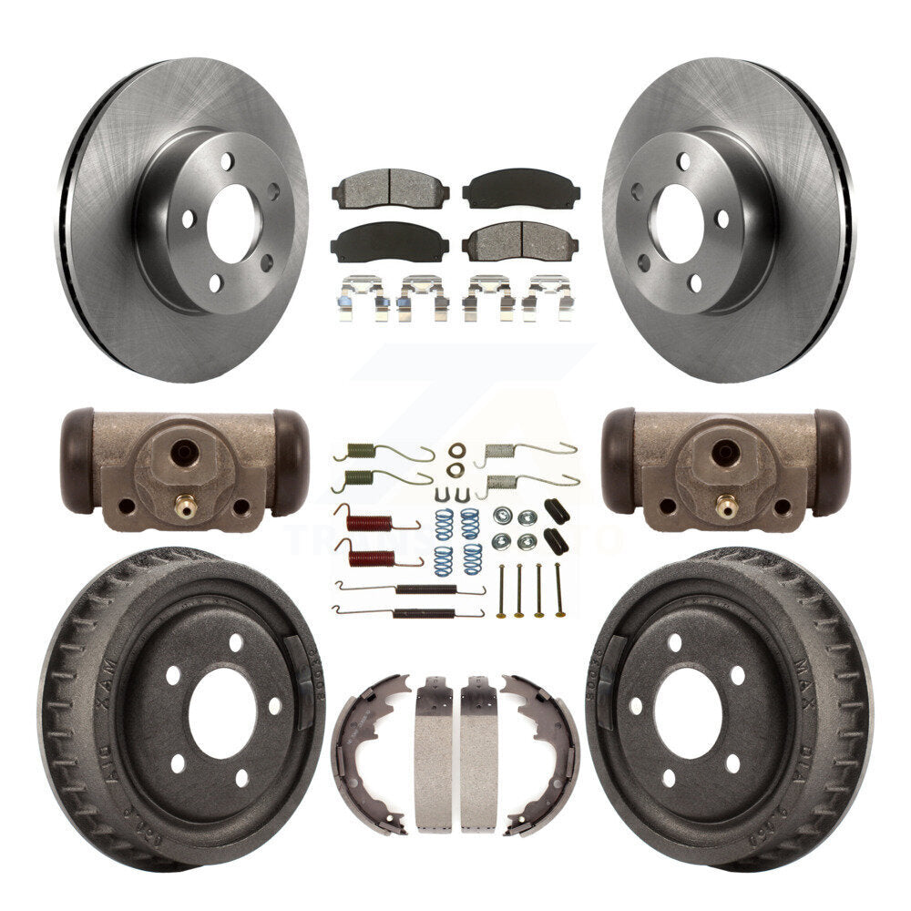Transit Auto K8S-102507 Disc Brake Kit for 2004-2009 Mazda B4000, Ford Ranger - Front and Rear product image
