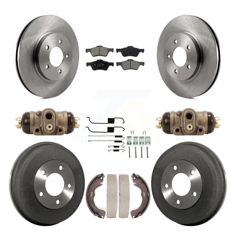 Transit Auto K8S-102509 Disc Brake Kit for 2005-2007 Ford Escape, Mercury Mariner - Front and Rear product image