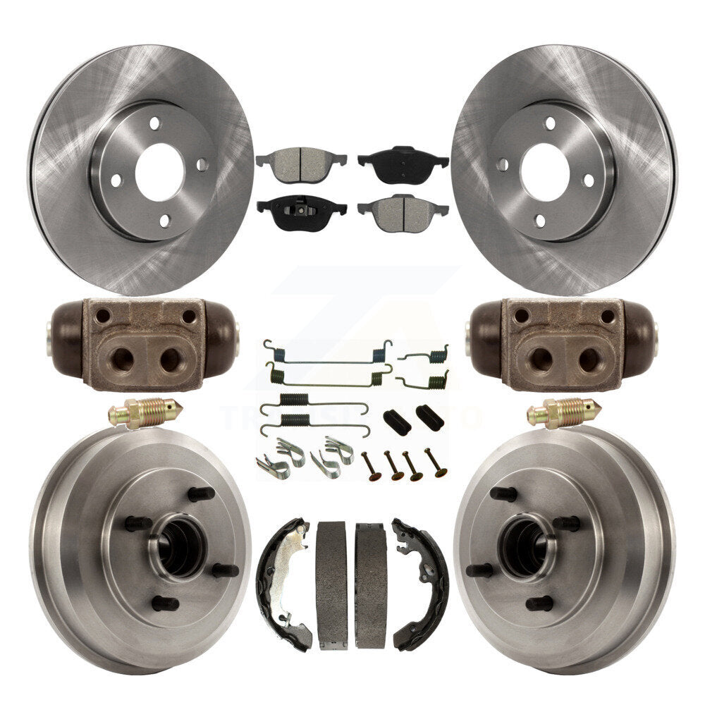 Transit Auto K8S-102510 Disc Brake Kit for 2005-2007 Ford Focus - Front and Rear product image