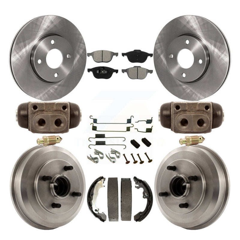 Transit Auto K8S-102510 Disc Brake Kit for 2005-2007 Ford Focus - Front and Rear product image