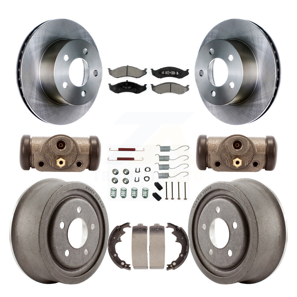 Transit Auto K8S-102514 Disc Brake Kit for 1991-1998 Jeep Wrangler, Jeep Cherokee - Front and Rear product image