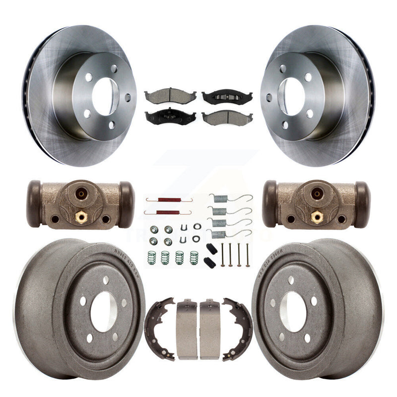 Transit Auto K8S-102514 Disc Brake Kit for 1991-1998 Jeep Wrangler, Jeep Cherokee - Front and Rear product image