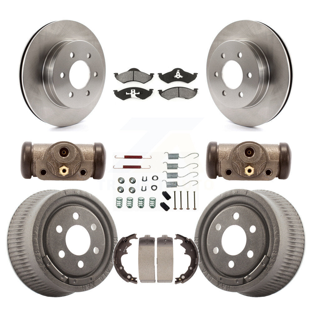 Transit Auto K8S-102517 Disc Brake Kit for 1999 Dodge Dakota - Front and Rear product image