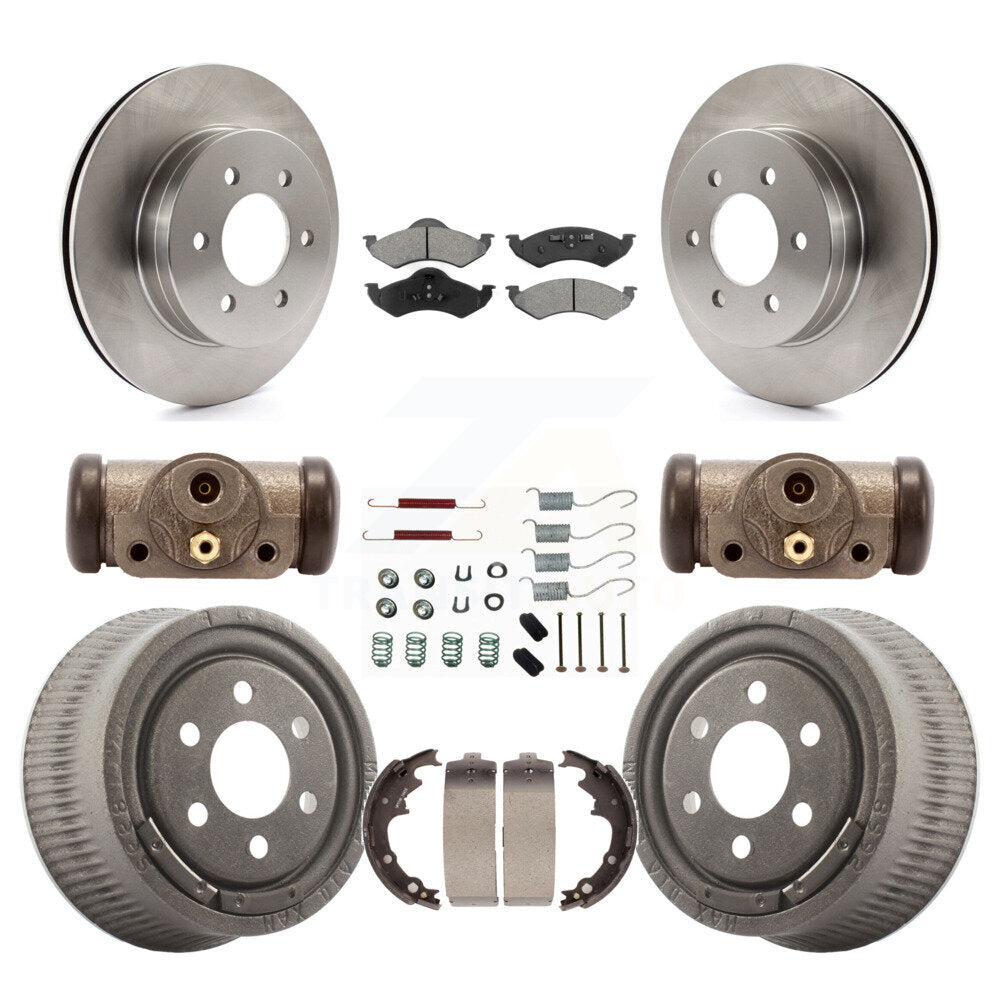 Transit Auto K8S-102518 Disc Brake Kit for 2000-2002 Dodge Dakota - Front and Rear product image