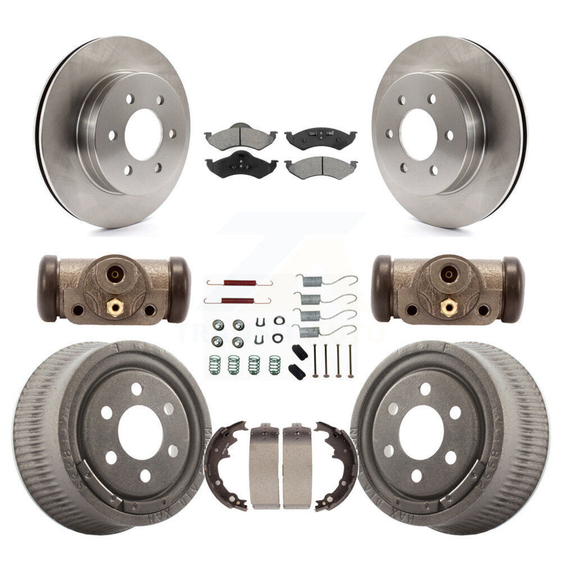 Transit Auto K8S-102518 Disc Brake Kit for 2000-2002 Dodge Dakota - Front and Rear product image
