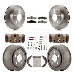 Transit Auto K8S-102520 Disc Brake Kit for 2001-2006 Jeep Wrangler, Jeep TJ - Front and Rear product image