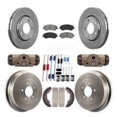 Transit Auto K8S-102526 Disc Brake Kit for 2001-2007 Dodge Caravan, Chrysler Town & Country, Chrysler Voyager & more - Front and Rear product image