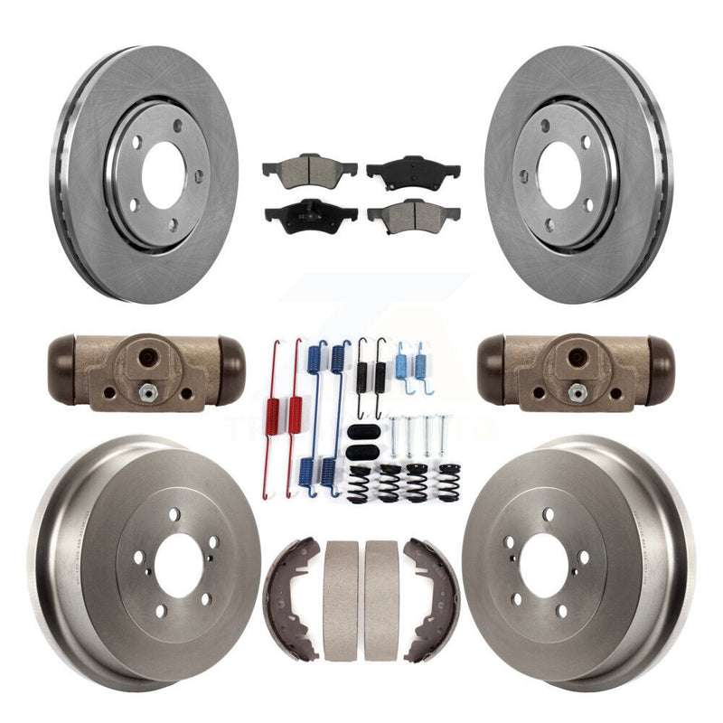 Transit Auto K8S-102527 Disc Brake Kit for 2002-2004 Dodge Caravan, Chrysler Voyager - Front and Rear product image