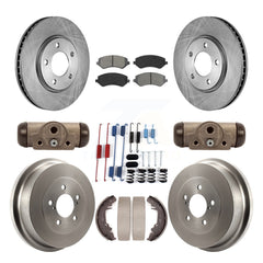 Transit Auto K8S-102530 Disc Brake Kit for 2003-2006 Dodge Grand Caravan, Chrysler Voyager - Front and Rear product image