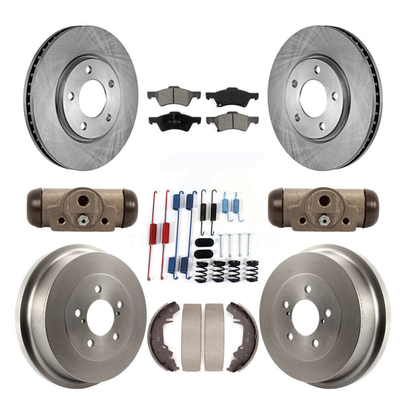 Transit Auto K8S-102531 Disc Brake Kit for 2001-2007 Chrysler Town & Country, Dodge Caravan, Dodge Grand Caravan - Front and Rear product image