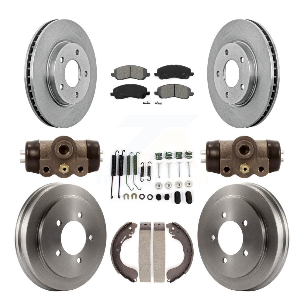 Transit Auto K8S-102535 Disc Brake Kit for 2007-2012 Dodge Caliber - Front and Rear product image