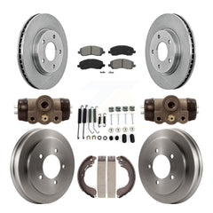 Transit Auto K8S-102535 Disc Brake Kit for 2007-2012 Dodge Caliber - Front and Rear product image