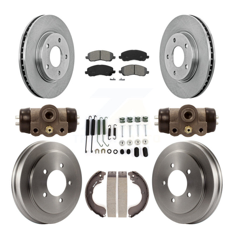 Transit Auto K8S-102535 Disc Brake Kit for 2007-2012 Dodge Caliber - Front and Rear product image