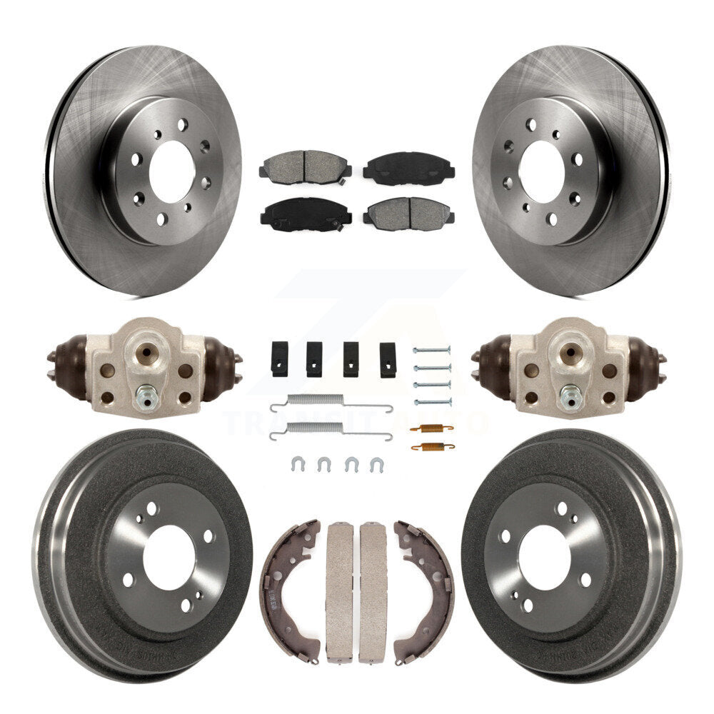 Transit Auto K8S-102538 Disc Brake Kit for 2010-2014 Honda Insight - Front and Rear product image