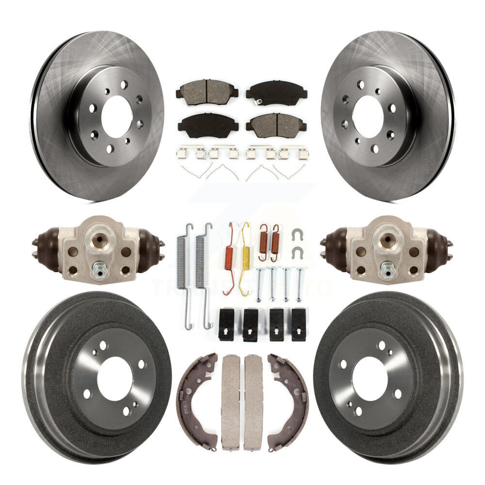 Transit Auto K8S-102539 Disc Brake Kit for 2009-2013 Honda Fit - Front and Rear product image