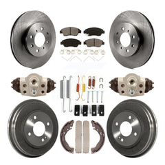Transit Auto K8S-102539 Disc Brake Kit for 2009-2013 Honda Fit - Front and Rear product image