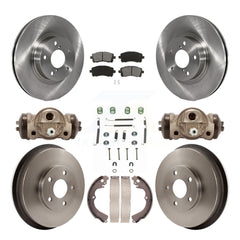 Transit Auto K8S-102548 Disc Brake Kit for 1998-2002 Subaru Forester - Front and Rear product image