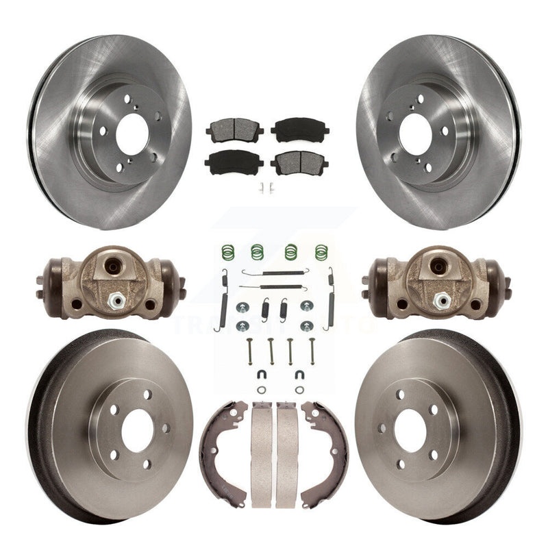Transit Auto K8S-102548 Disc Brake Kit for 1998-2002 Subaru Forester - Front and Rear product image
