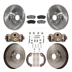 Transit Auto K8S-102549 Disc Brake Kit for 2002-2003 Subaru Impreza - Front and Rear product image
