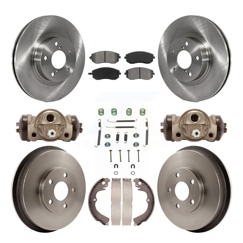 Transit Auto K8S-102549 Disc Brake Kit for 2002-2003 Subaru Impreza - Front and Rear product image