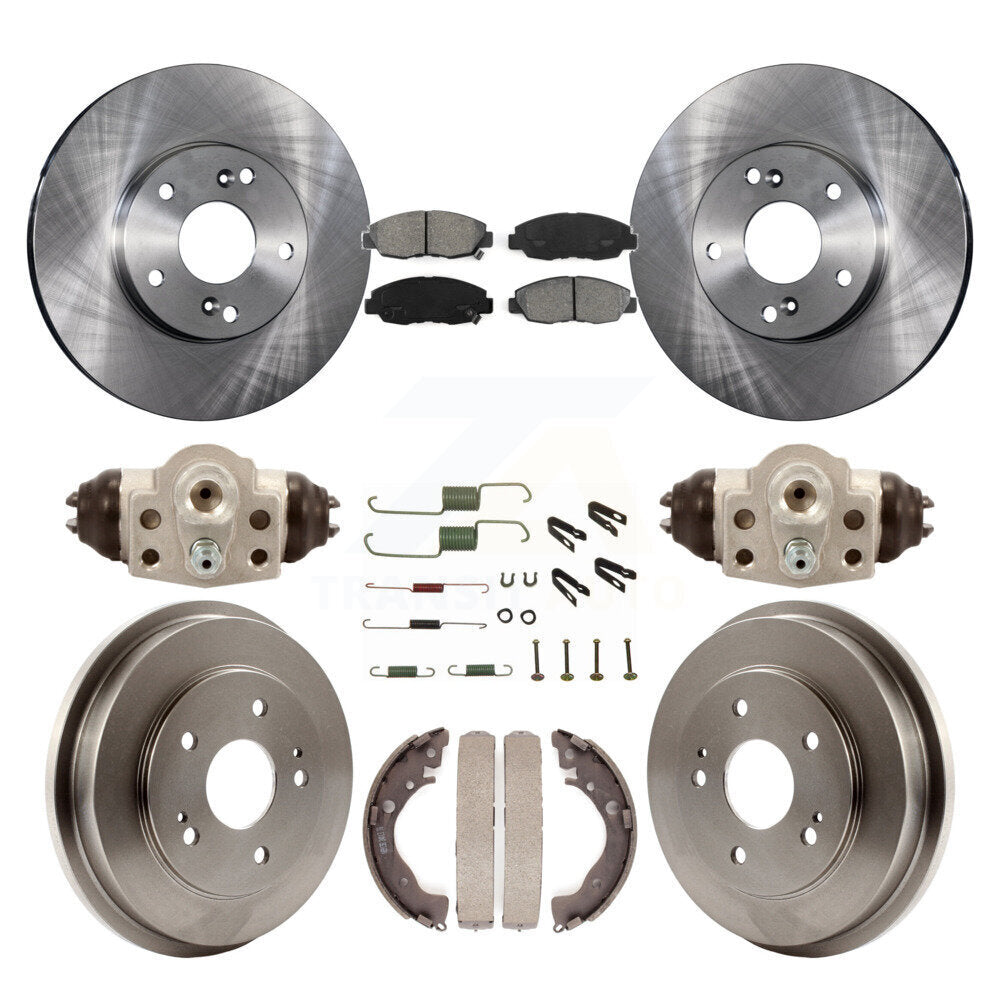 Transit Auto K8S-102550 Disc Brake Kit for 2011 Honda Civic - Front and Rear product image
