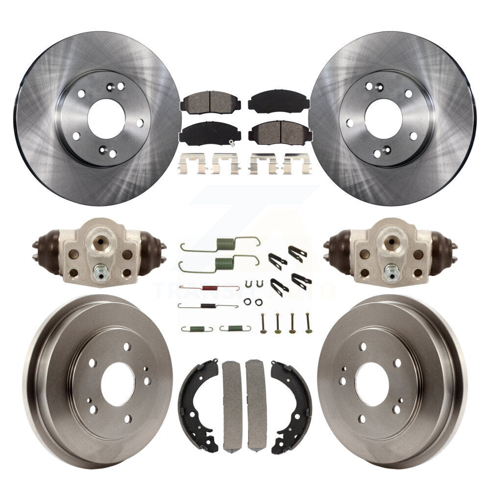 Transit Auto K8S-102551 Disc Brake Kit for 2006-2010 Honda Civic - Front and Rear product image