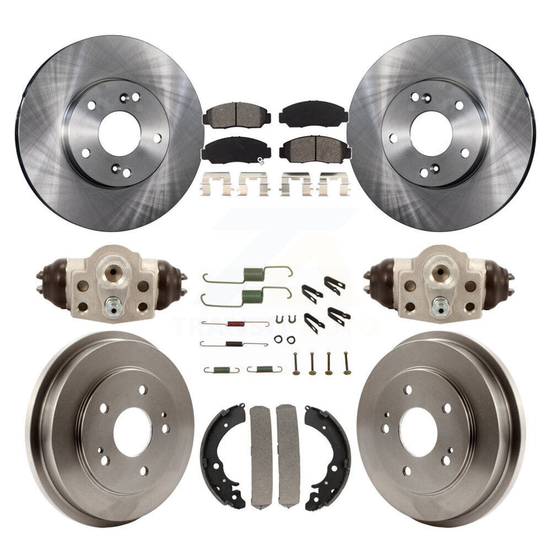 Transit Auto K8S-102551 Disc Brake Kit for 2006-2010 Honda Civic - Front and Rear product image