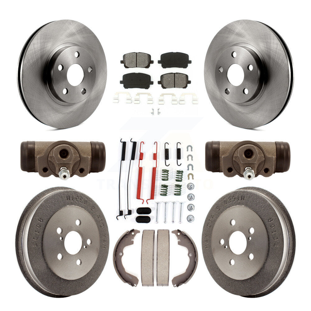 Transit Auto K8S-102557 Disc Brake Kit for 2006-2008 Pontiac Vibe, Toyota Matrix - Front and Rear product image