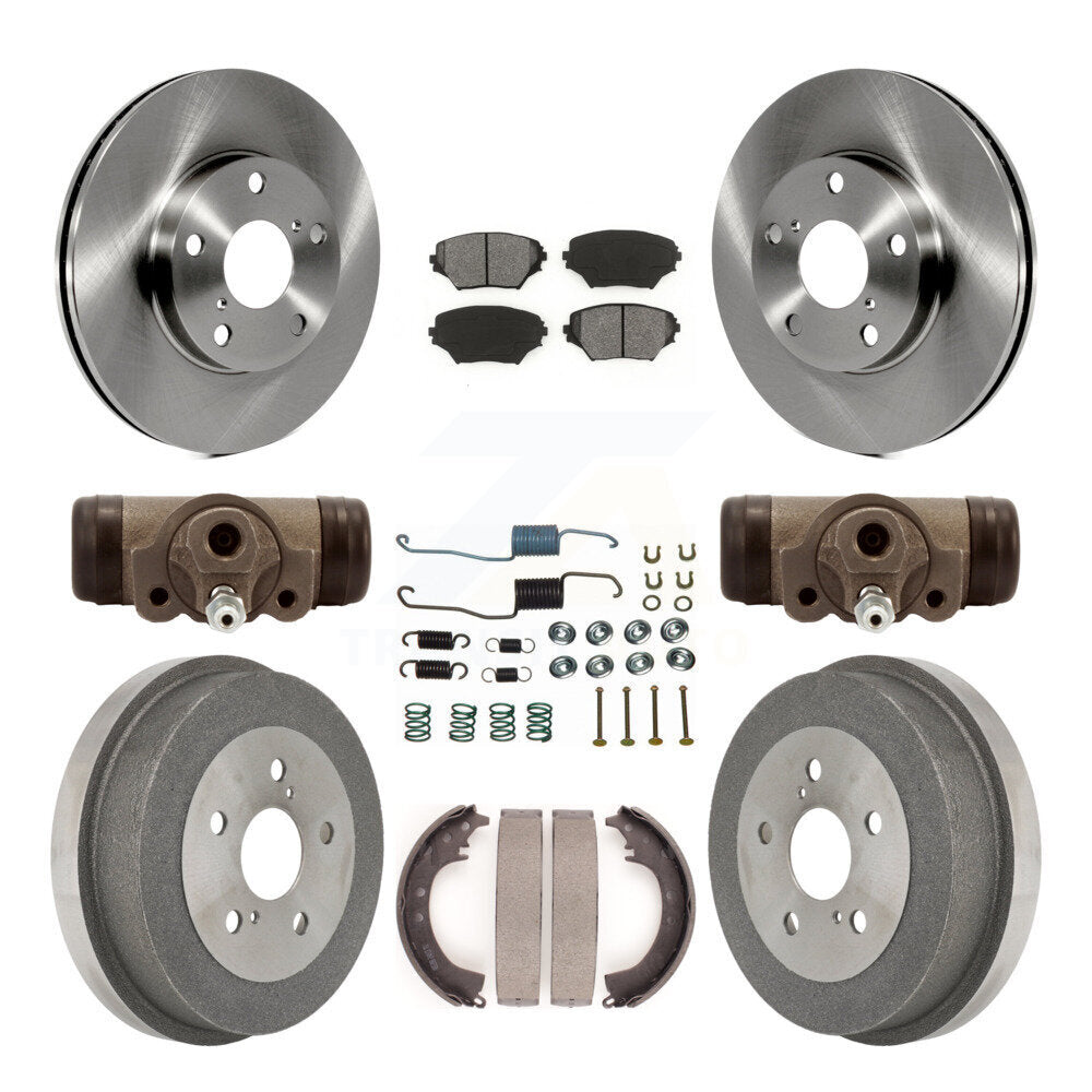 Transit Auto K8S-102558 Disc Brake Kit for 2001-2002 Toyota RAV4 - Front and Rear product image
