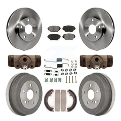 Transit Auto K8S-102558 Disc Brake Kit for 2001-2002 Toyota RAV4 - Front and Rear product image