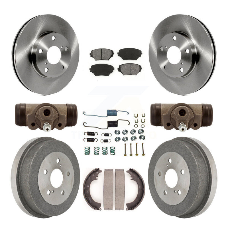 Transit Auto K8S-102558 Disc Brake Kit for 2001-2002 Toyota RAV4 - Front and Rear product image