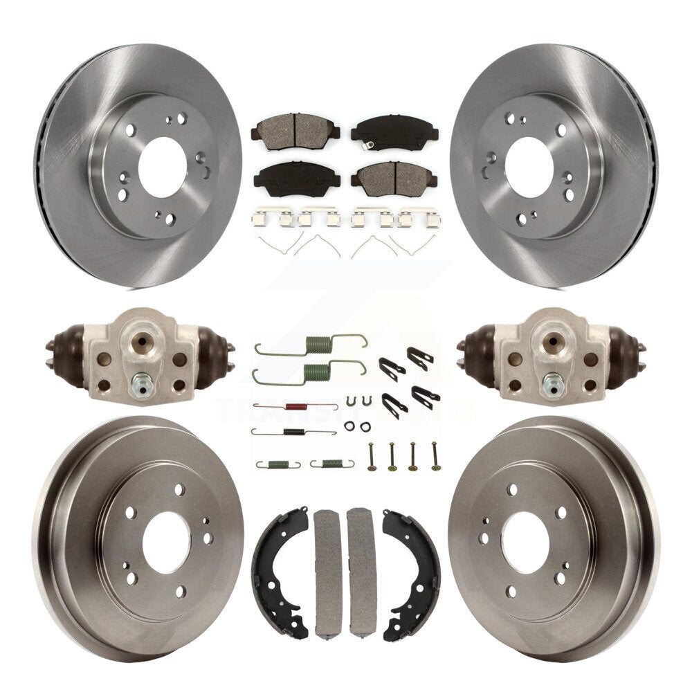 Transit Auto K8S-102559 Disc Brake Kit for 2006-2008 Honda Civic - Front and Rear product image