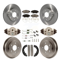 Transit Auto K8S-102559 Disc Brake Kit for 2006-2008 Honda Civic - Front and Rear product image