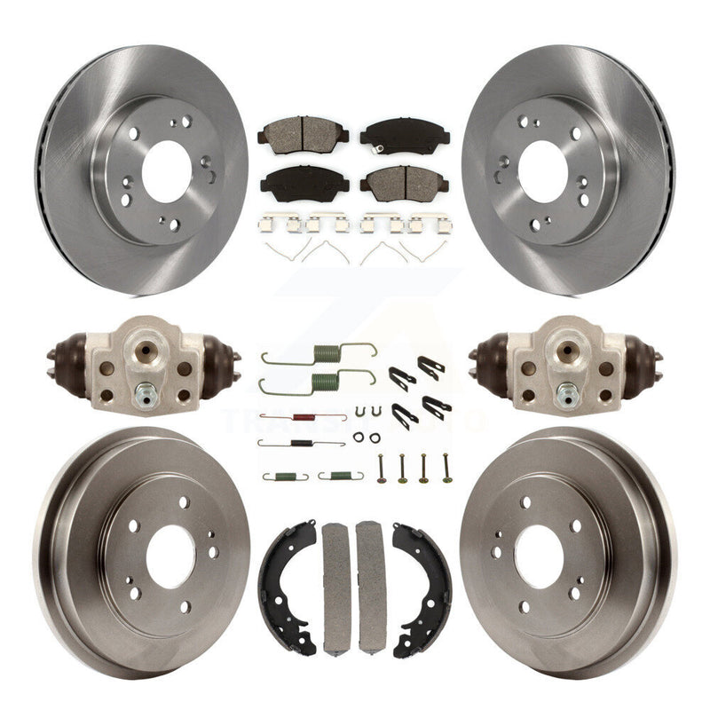 Transit Auto K8S-102559 Disc Brake Kit for 2006-2008 Honda Civic - Front and Rear product image
