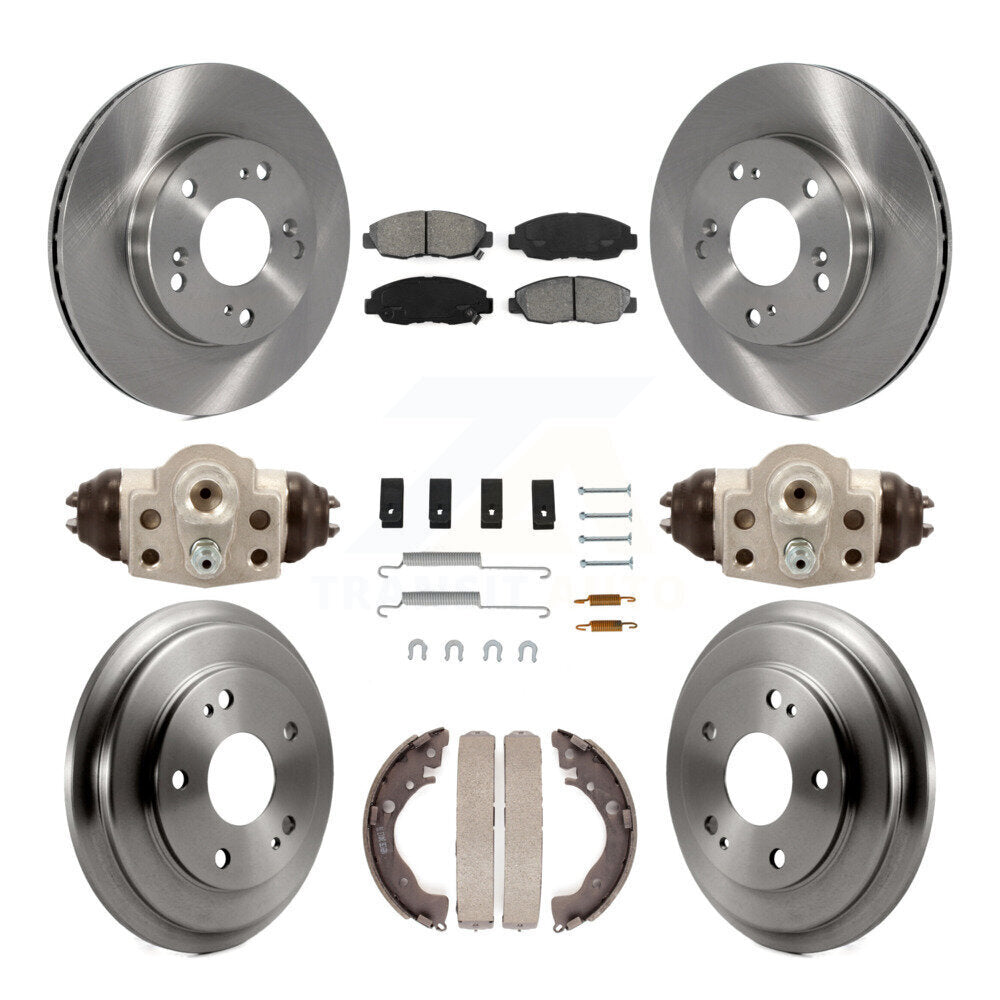 Transit Auto K8S-102560 Disc Brake Kit for 2006-2011 Honda Civic - Front and Rear product image