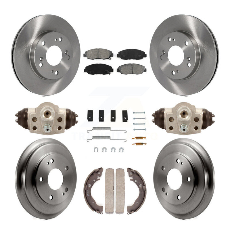 Transit Auto K8S-102560 Disc Brake Kit for 2006-2011 Honda Civic - Front and Rear product image
