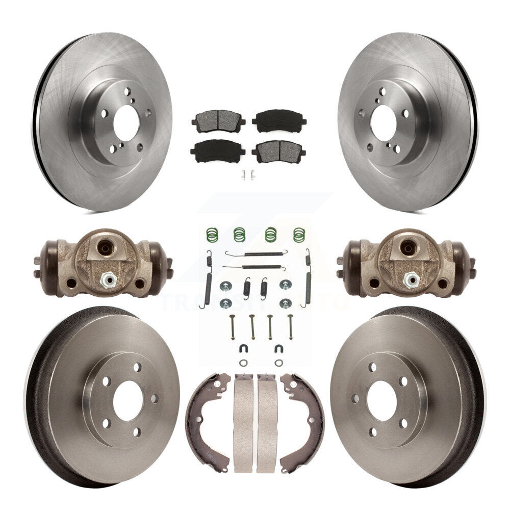 Transit Auto K8S-102563 Disc Brake Kit for 2002-2003 Subaru Impreza - Front and Rear product image