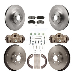 Transit Auto K8S-102563 Disc Brake Kit for 2002-2003 Subaru Impreza - Front and Rear product image