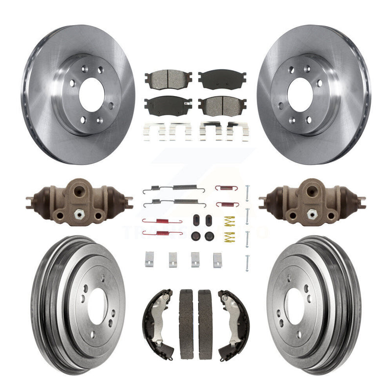 Transit Auto K8S-102568 Disc Brake Kit for 2006-2011 Hyundai Accent, Kia Rio, Kia Rio5 - Front and Rear product image