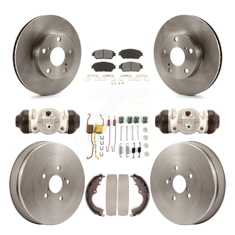 Transit Auto K8S-102569 Disc Brake Kit for 2005-2015 Toyota Tacoma - Front and Rear product image