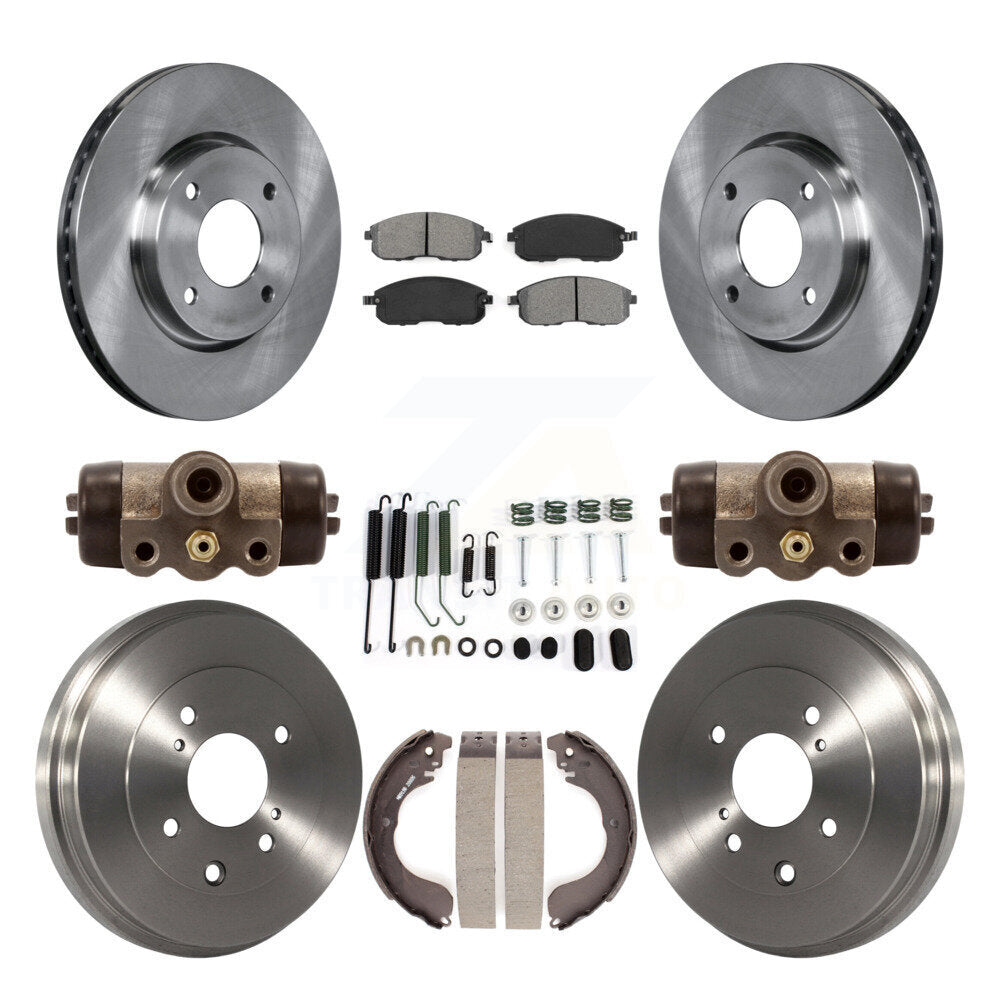 Transit Auto K8S-102571 Disc Brake Kit for 2007-2014 Nissan Versa, Nissan Cube, Nissan Sentra - Front and Rear product image