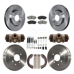Transit Auto K8S-102571 Disc Brake Kit for 2007-2014 Nissan Versa, Nissan Cube, Nissan Sentra - Front and Rear product image