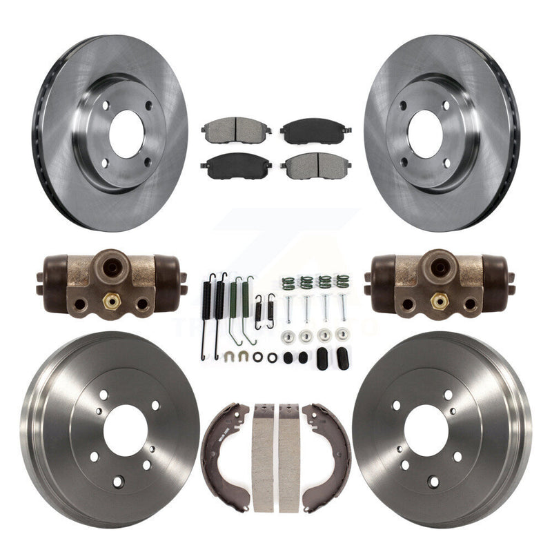 Transit Auto K8S-102571 Disc Brake Kit for 2007-2014 Nissan Versa, Nissan Cube, Nissan Sentra - Front and Rear product image