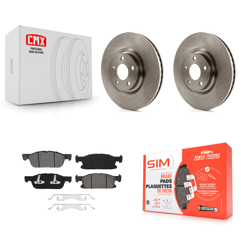 Transit Auto K8S-102576 Disc Brake Kit for 2015-2024 Ford Edge - Front product image