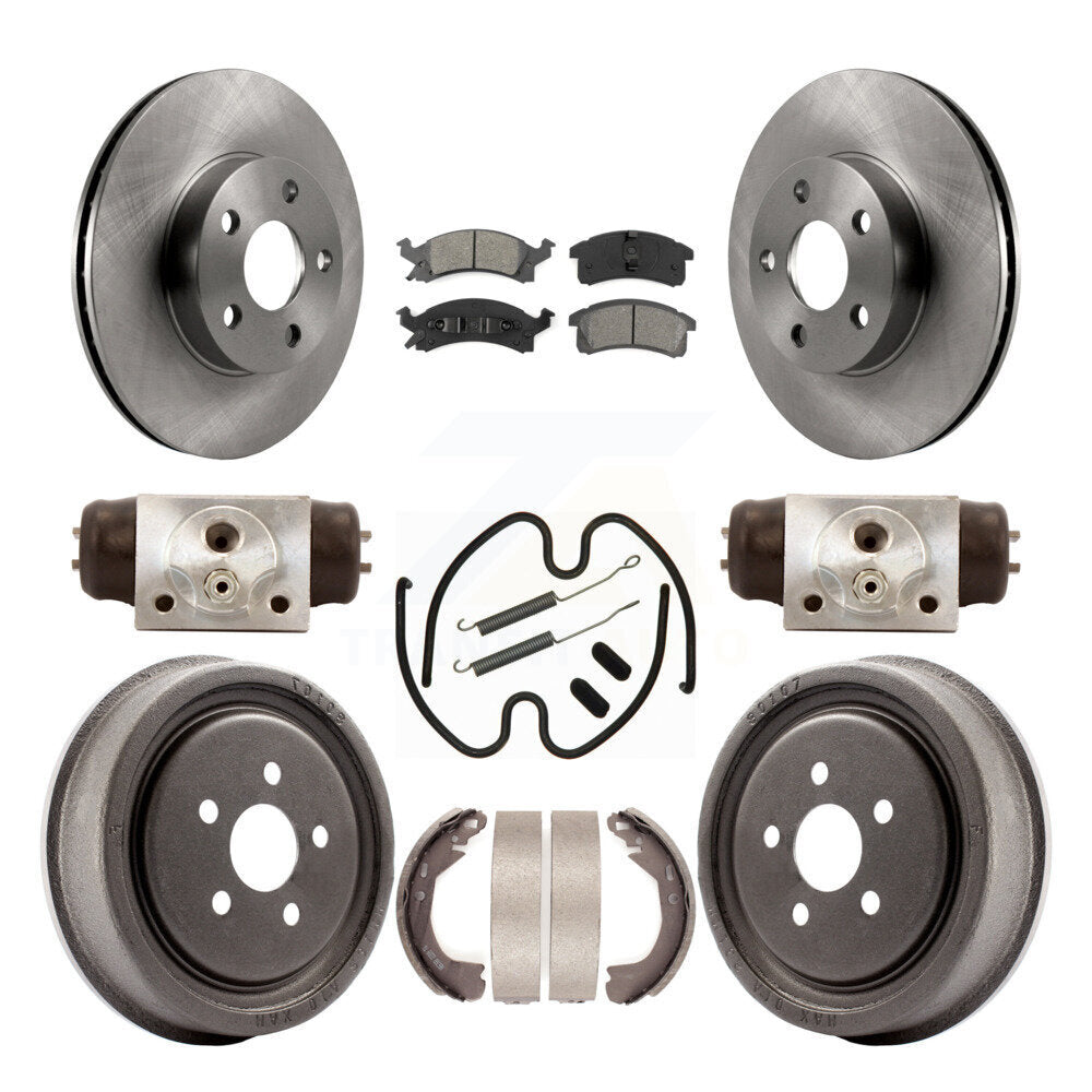 Transit Auto K8S-102586 Disc Brake Kit for 2003 Chevrolet Cavalier - Front and Rear product image