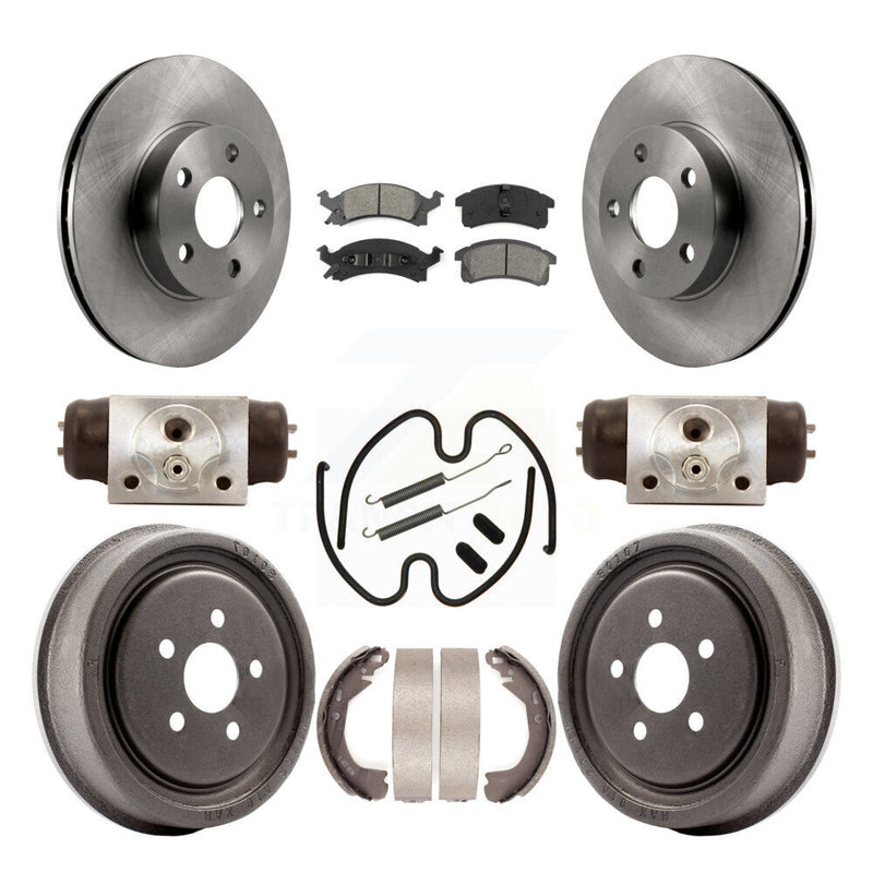 Transit Auto K8S-102586 Disc Brake Kit for 2003 Chevrolet Cavalier - Front and Rear product image