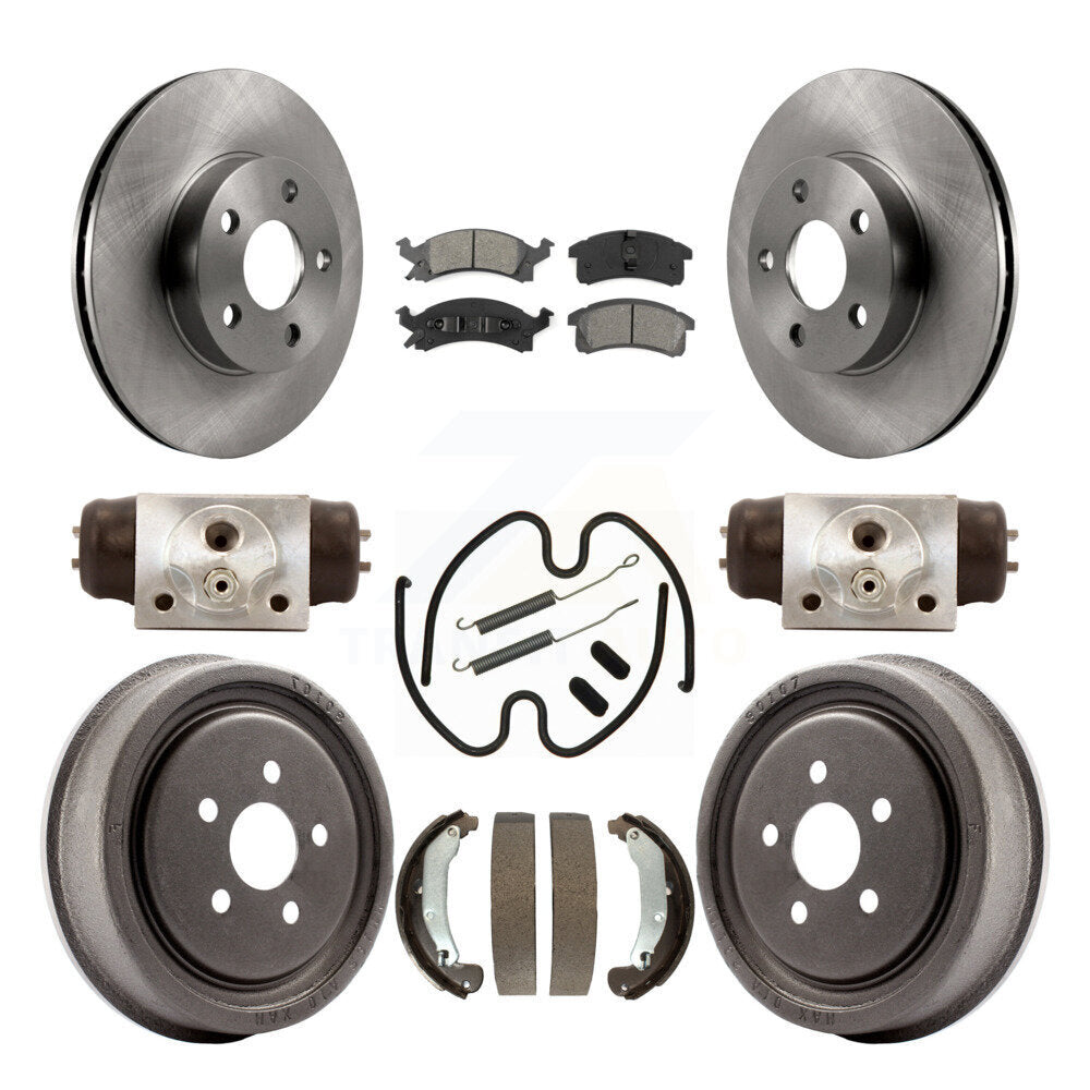 Transit Auto K8S-102587 Disc Brake Kit for 2003-2005 Chevrolet Cavalier, Pontiac Sunfire - Front and Rear product image